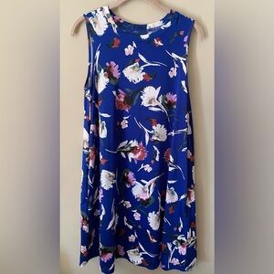 APT.9 Blue Floral Dress M